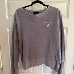 Charles River Apparel Purple Sweatshirt